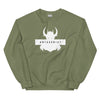 Sweatshirt - Antagonist white Military Green ein Produkt von SCHIETKRAM