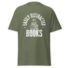 T-Shirt Classic - Easily Distracted by Books white Military Green ein Produkt von SCHIETKRAM