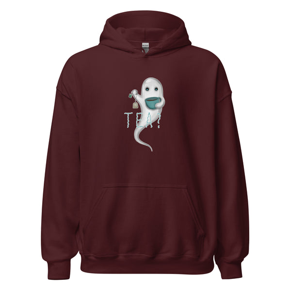 Hoodie Classic - Tee-Geist by Wanderkraehe Maroon ein Produkt von SCHIETKRAM
