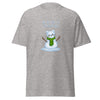 T-Shirt Classic - Weihnachts-Katze Schnee by Wanderkraehe Sport Grey ein Produkt von SCHIETKRAM