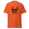 T-Shirt Classic - Melting Skull black Orange ein Produkt von SCHIETKRAM
