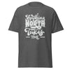 T-Shirt Classic - Anything worth having white Dark Heather ein Produkt von SCHIETKRAM