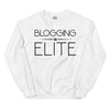Sweatshirt - Blogging Elite black White ein Produkt von SCHIETKRAM