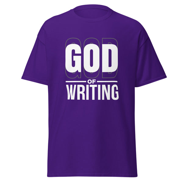 T-Shirt Classic - God of Writing Purple ein Produkt von SCHIETKRAM