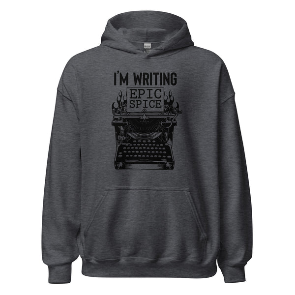 Hoodie Classic - I'm writing epic spice black Dark Heather ein Produkt von SCHIETKRAM