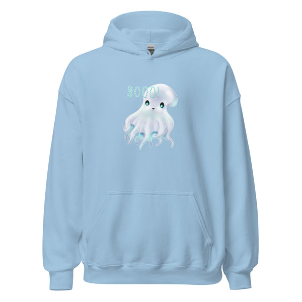 Hoodie Classic - Ghostopus by Wanderkraehe Light Blue ein Produkt von SCHIETKRAM