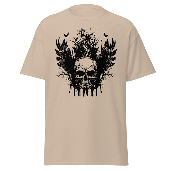 T-Shirt Classic - Angry Skull Sand ein Produkt von SCHIETKRAM