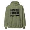 Hoodie Classic - Buchidee Loading black Military Green ein Produkt von SCHIETKRAM