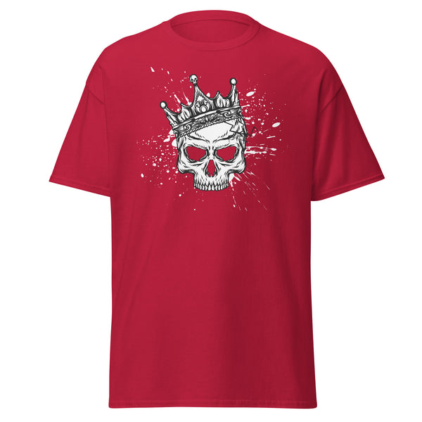 T-Shirt Classic - King Skull Cardinal ein Produkt von SCHIETKRAM