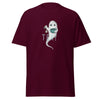 T-Shirt Classic - Tee-Geist by Wanderkraehe Maroon ein Produkt von SCHIETKRAM