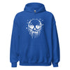 Hoodie Classic - Melting Skull white Royal ein Produkt von SCHIETKRAM