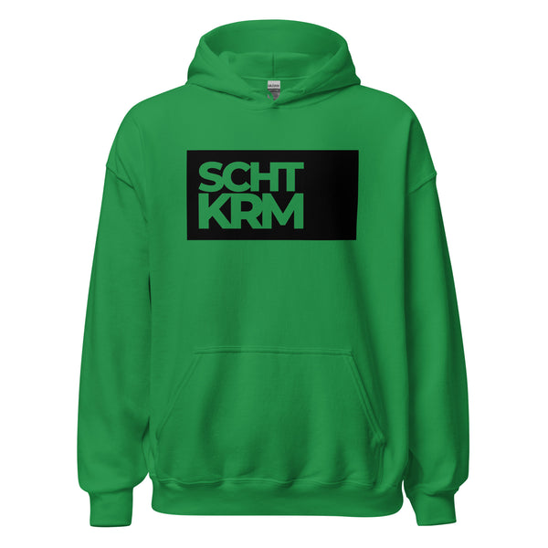 Hoodie Classic - SCHTKRM black Irish Green ein Produkt von SCHIETKRAM