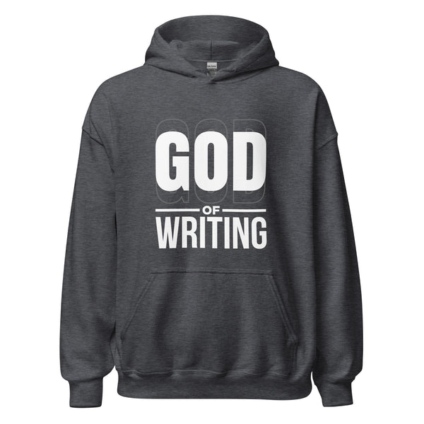 Hoodie Classic - God of Writing Dark Heather ein Produkt von SCHIETKRAM
