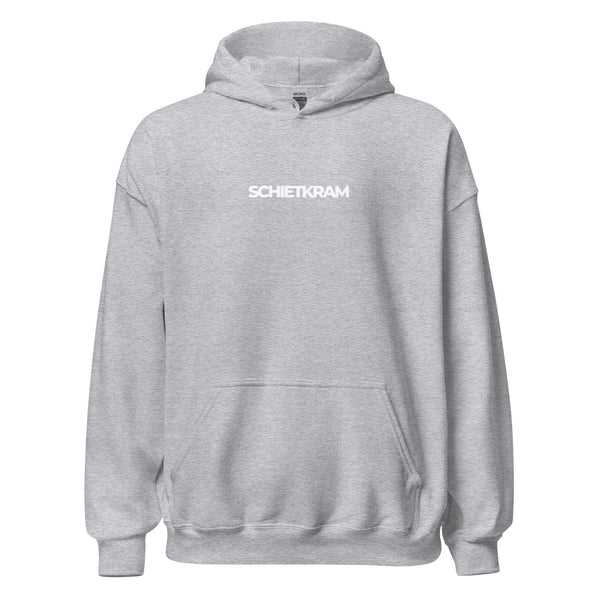 Hoodie Classic - SCHIETKRAM white Sport Grey ein Produkt von SCHIETKRAM