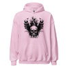 Hoodie Classic - Angry Skull Light Pink ein Produkt von SCHIETKRAM