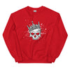 Sweatshirt - King Skull Red ein Produkt von SCHIETKRAM
