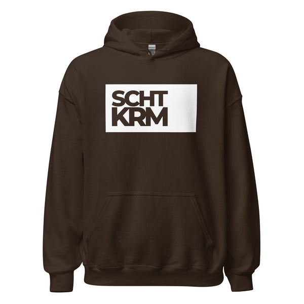 Hoodie Classic - SCHTKRM white Dark Chocolate ein Produkt von SCHIETKRAM