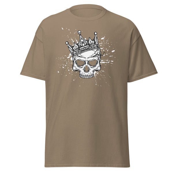 T-Shirt Classic - King Skull Brown Savana ein Produkt von SCHIETKRAM