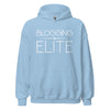 Hoodie Classic - Blogging Elite white Light Blue ein Produkt von SCHIETKRAM