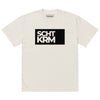 Oversized faded T-shirt - SCHTKRM black Faded Bone ein Produkt von SCHIETKRAM