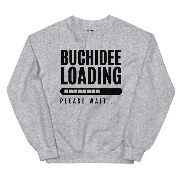 Sweatshirt - Buchidee Loading black Sport Grey ein Produkt von SCHIETKRAM