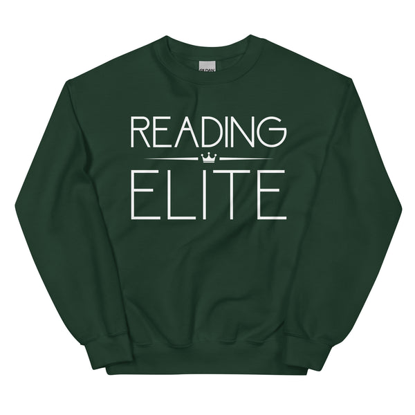 Sweatshirt - Reading Elite white Forest Green ein Produkt von SCHIETKRAM