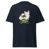 T-Shirt Classic - Weihnachts-Katze Geschenk by Wanderkraehe Navy ein Produkt von SCHIETKRAM