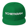 Snapback Hat - SCHIETKRAM 3D white Kelly green ein Produkt von SCHIETKRAM