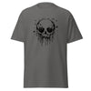 T-Shirt Classic - Melting Skull black Charcoal ein Produkt von SCHIETKRAM