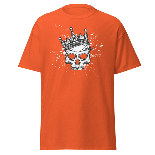 T-Shirt Classic - King Skull Orange ein Produkt von SCHIETKRAM