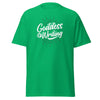 T-Shirt Classic - Goddess of Writing Irish Green ein Produkt von SCHIETKRAM