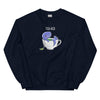 Sweatshirt - Dino by Wanderkraehe Navy ein Produkt von SCHIETKRAM