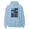 Hoodie Classic - Ich kann alles erklären black Light Blue ein Produkt von SCHIETKRAM