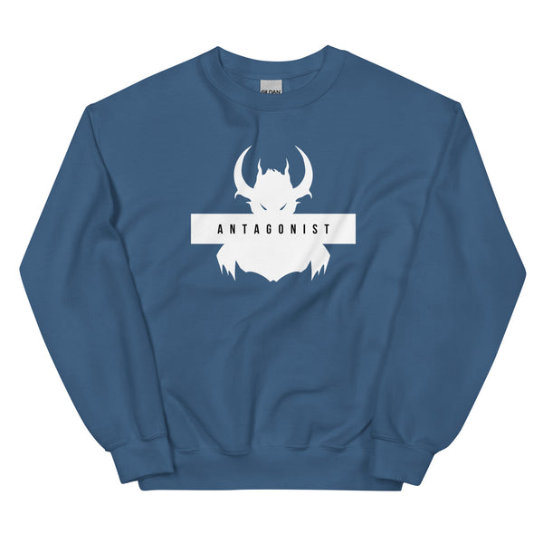 Sweatshirt - Antagonist white Indigo Blue ein Produkt von SCHIETKRAM