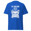 T-Shirt Classic - Writing Epic Shit white Royal ein Produkt von SCHIETKRAM