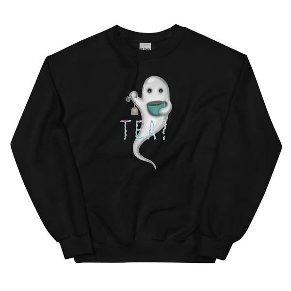 Sweatshirt - Tee-Geist by Wanderkraehe Schwarz ein Produkt von SCHIETKRAM