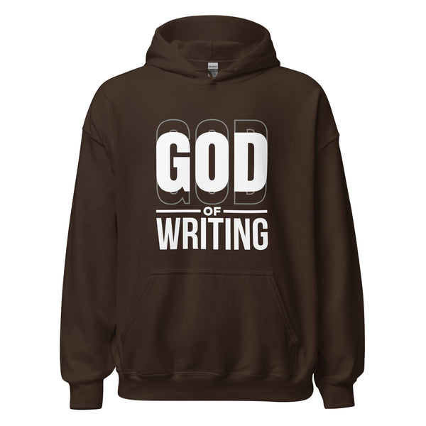 Hoodie Classic - God of Writing Dark Chocolate ein Produkt von SCHIETKRAM