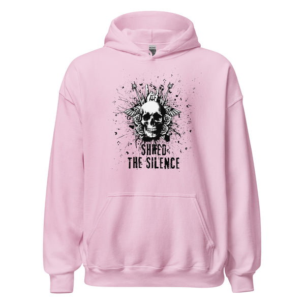 Hoodie Classic - Shred the Silence Light Pink ein Produkt von SCHIETKRAM