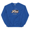 Sweatshirt - Mooonday by Wanderkraehe Royal ein Produkt von SCHIETKRAM