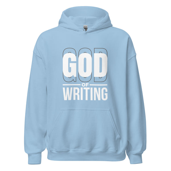Hoodie Classic - God of Writing Light Blue ein Produkt von SCHIETKRAM