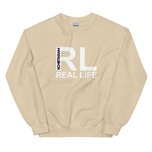 Sweatshirt - Real Life white Sand ein Produkt von SCHIETKRAM