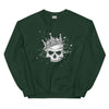Sweatshirt - King Skull Forest Green ein Produkt von SCHIETKRAM