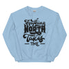 Sweatshirt - Anything Worth Having black Light Blue ein Produkt von SCHIETKRAM