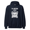Hoodie Classic - I'm writing epic Shit white Navy ein Produkt von SCHIETKRAM