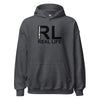 Hoodie Classic - Real Life black Dark Heather ein Produkt von SCHIETKRAM