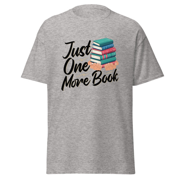 T-Shirt Classic - Just one more Book Sport Grey ein Produkt von SCHIETKRAM