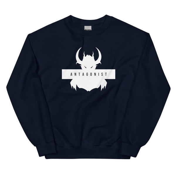 Sweatshirt - Antagonist white Navy ein Produkt von SCHIETKRAM