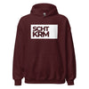 Hoodie Classic - SCHTKRM white Maroon ein Produkt von SCHIETKRAM