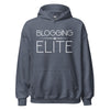 Hoodie Classic - Blogging Elite white Heather Sport Dark Navy ein Produkt von SCHIETKRAM