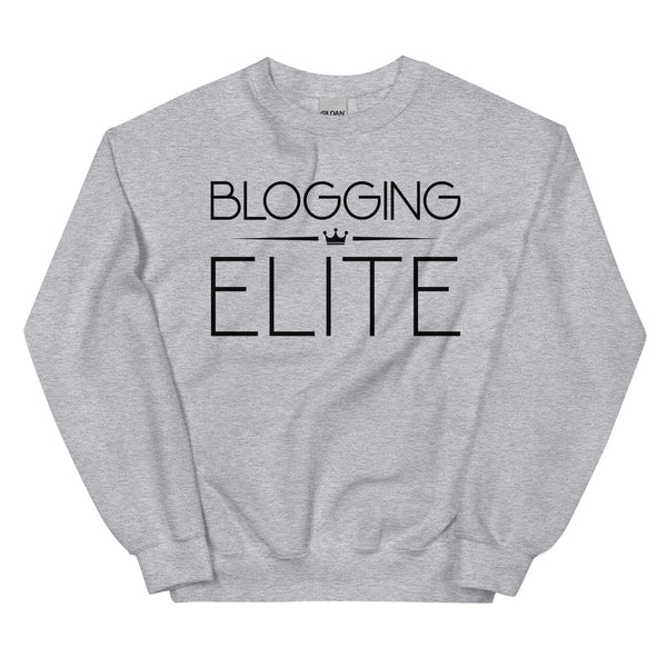 Sweatshirt - Blogging Elite black Sport Grey ein Produkt von SCHIETKRAM